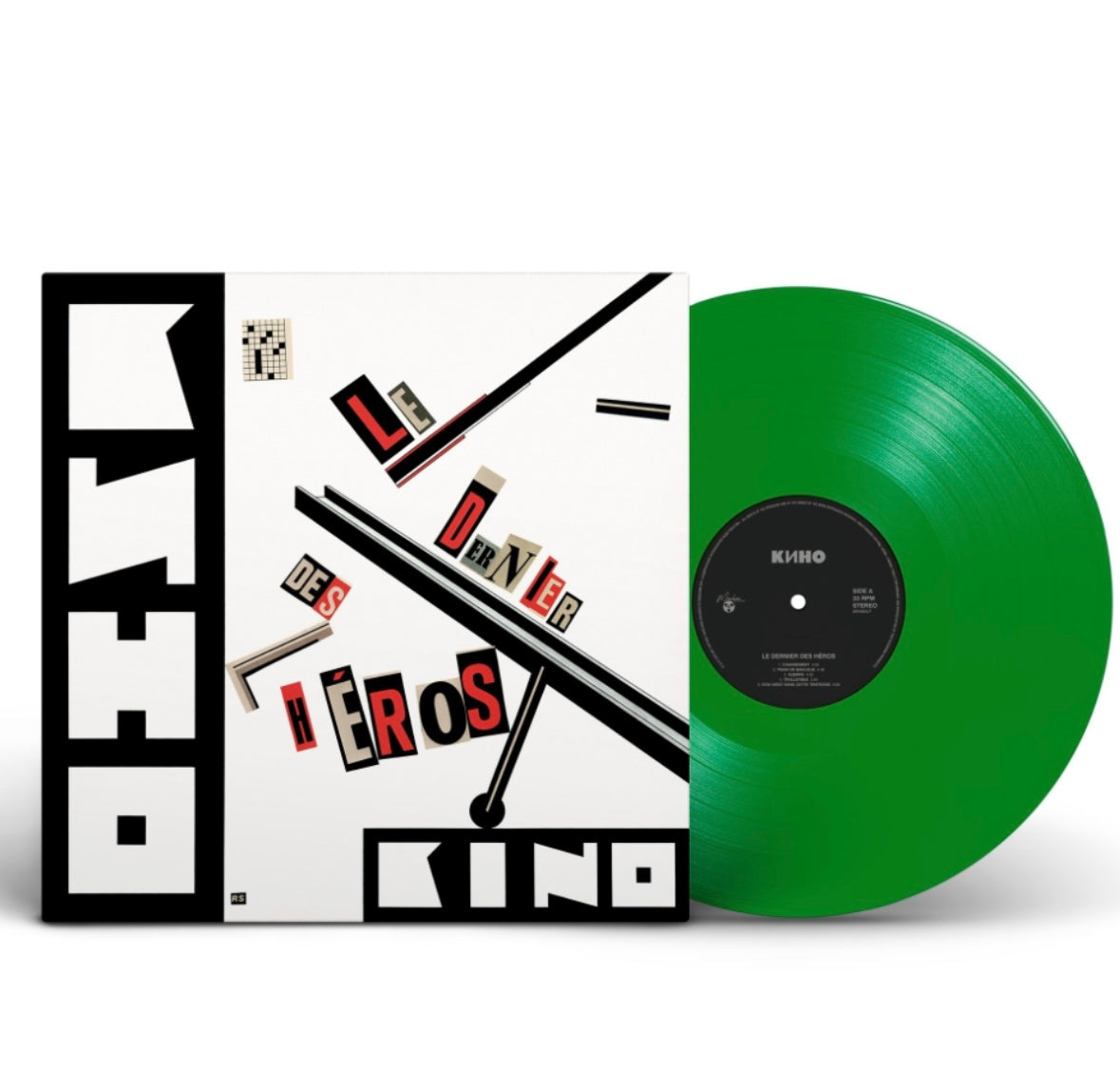 КИНО / KINO – The Last Hero Viktor Tsoi LP Limited Green Vinyl