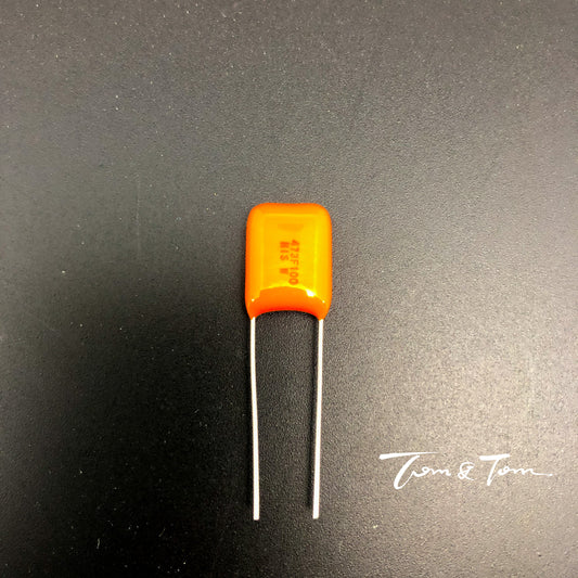 NISSEI APS 47nF  1% Orange Poly Film Capacitor 473F 100V