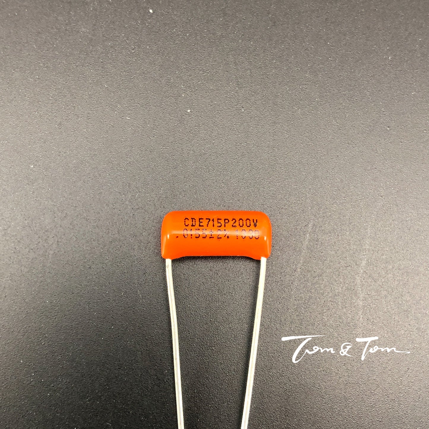 Sprague CDE 715P 0.0155uF 153 Orange Drop Capacitor 200V